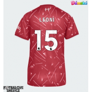 Liverpool Giovanni Leoni #15 Dámské Domácí Dres 2026-27 Krátký Rukáv Liverpool Giovanni Leoni #15 Dámské Domácí Dres 2026-27 Krátký Rukáv